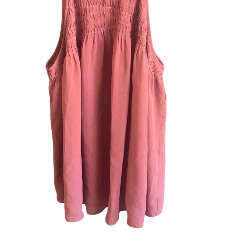 Joie Soseh Smocked Sleeveless Top, Burnt Terracotta… size medium - Picture 11 of 12